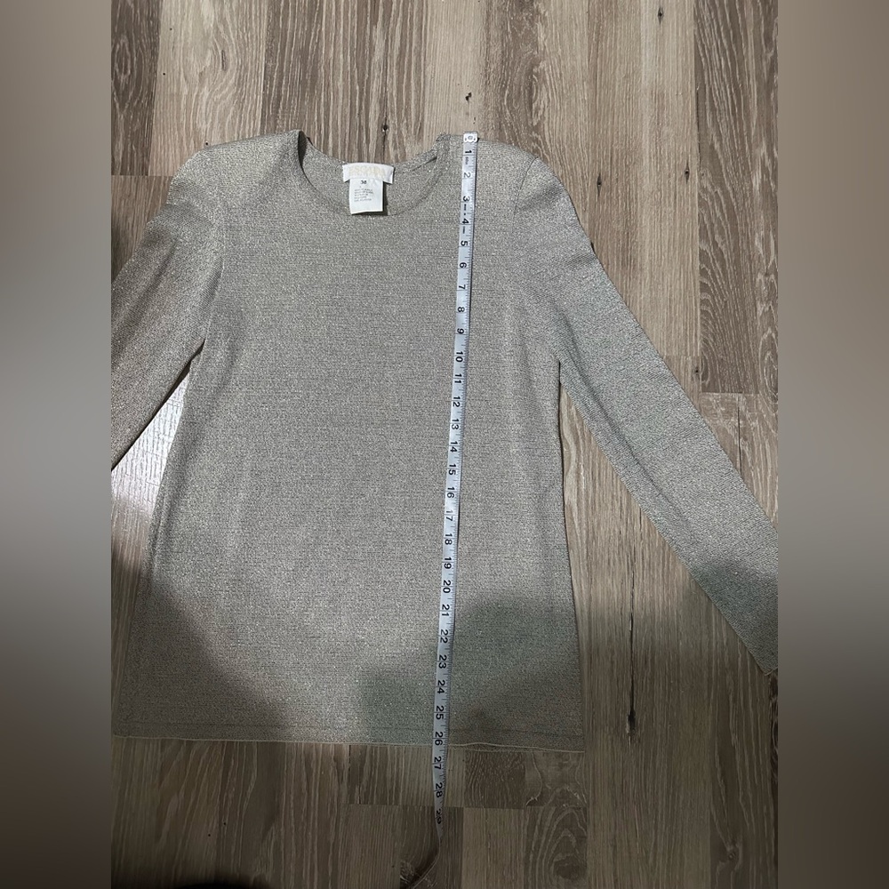 Escada Glitter Blouse Size 6-8‎ - Picture 7 of 8